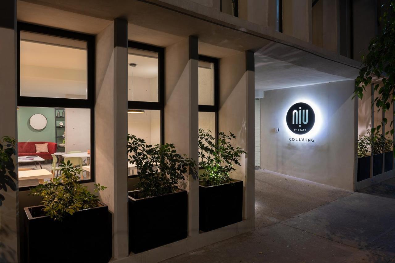 Departamentos Niu-Coliving MONTE ALBAN Apartment Kota Meksiko Bagian luar foto
