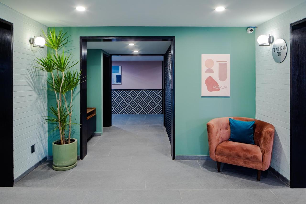 Departamentos Niu-Coliving MONTE ALBAN Apartment Kota Meksiko Bagian luar foto